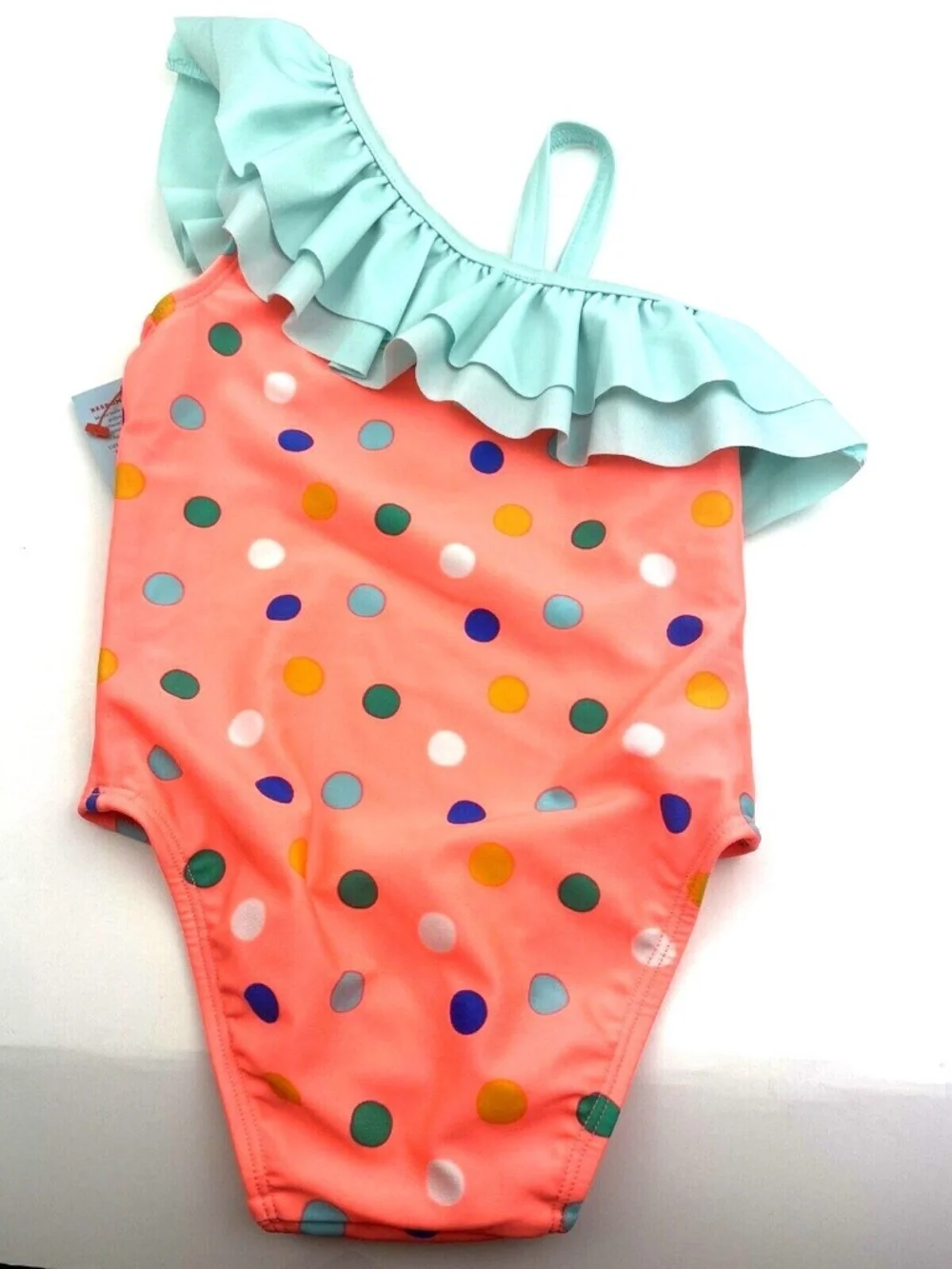 Cat & Jack Toddler Swimwear Bathing suit Size 2T Girl baby polka dot summer